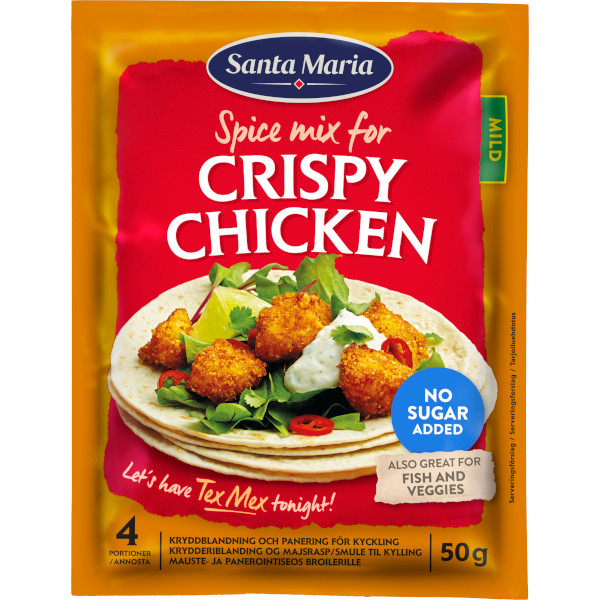 Santa Maria Kryddmix Crispy Chicken