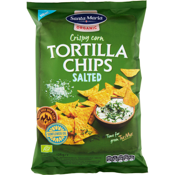 Santa Maria Tortilla Chips Salted Organic