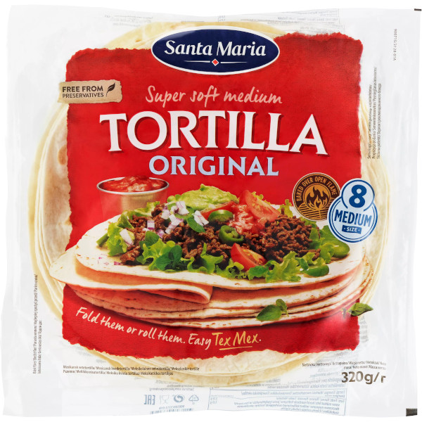 Santa Maria Tortilla Original Medium