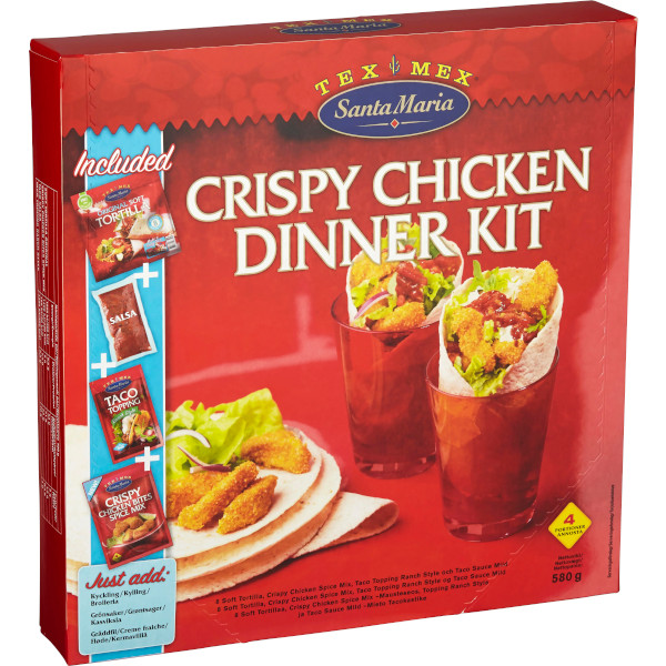 Santa Maria Crispy Chicken Dinner Kit
