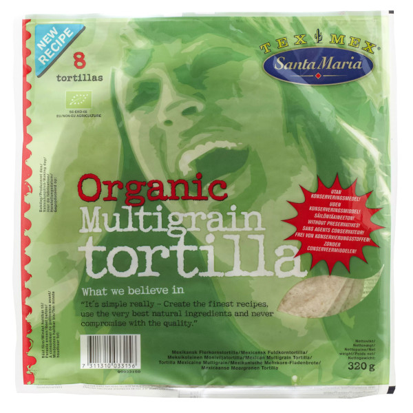 Santa Maria Tortilla Multigrain Organic