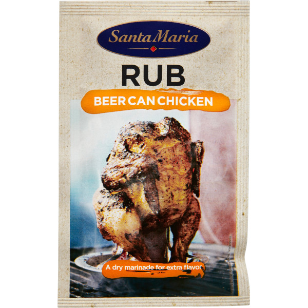 Santa Maria Rub Beer Can Chicken