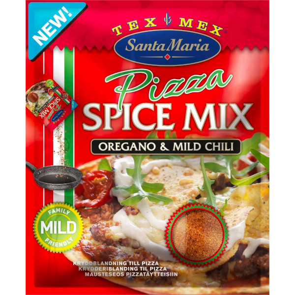 Santa Maria Kryddmix Pizza Oreagno & Mild Chili