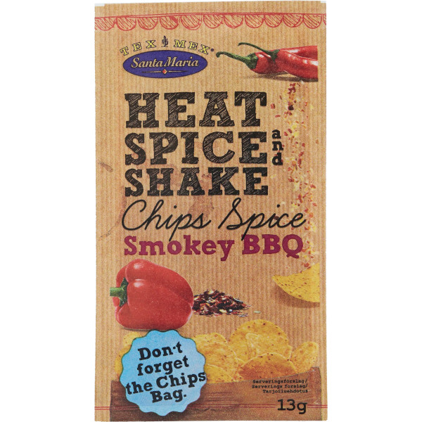 Santa Maria Chips Spice Smokey BBQ