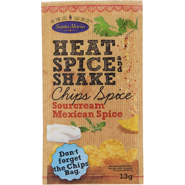 Santa Maria Chips Spice Sourcream Mexican Spice