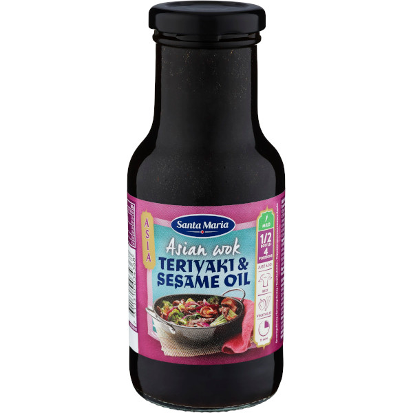 Santa Maria Woksås Teriyaki & Sesame Oil