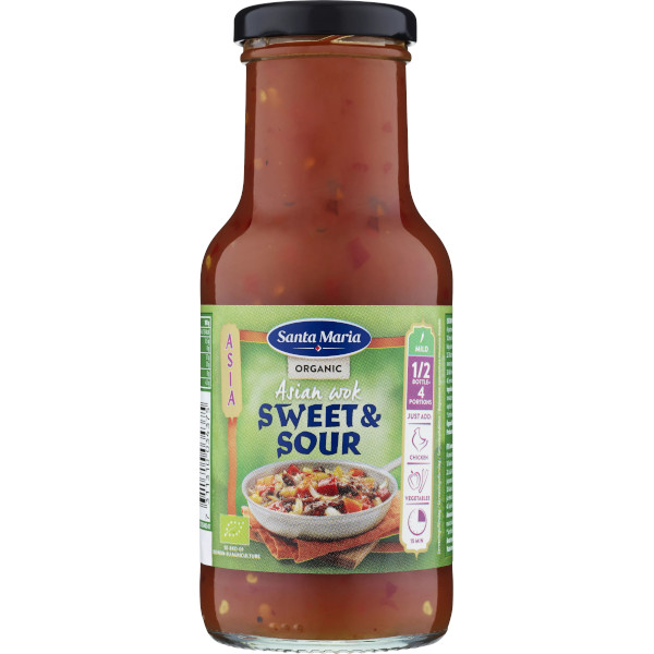 Santa Maria Woksås Sweet & Sour Organic