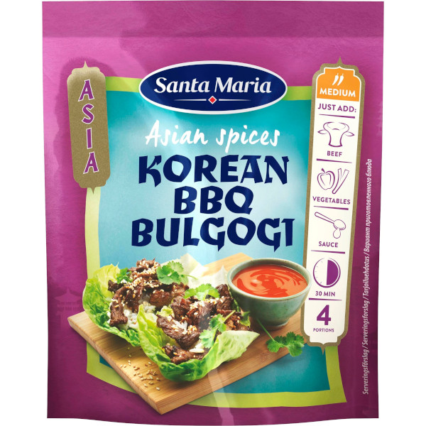 Santa Maria Kryddmix Korean BBQ Bulgogi