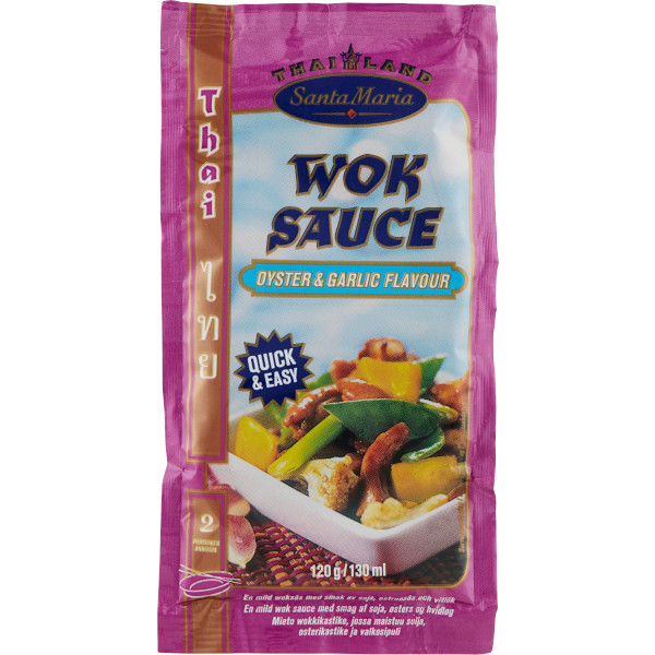 Santa Maria Wok Sauce Oyster & Garlic