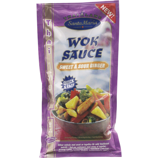 Santa Maria Wok Sauce Sweet & Sour Ginger