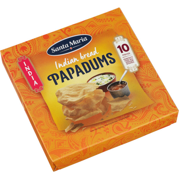 Santa Maria Papadums