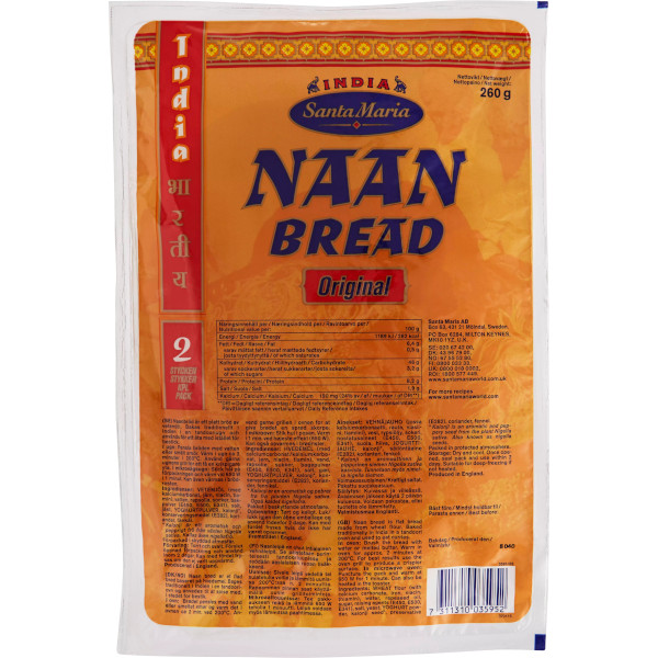 Santa Maria Naan Bread Original