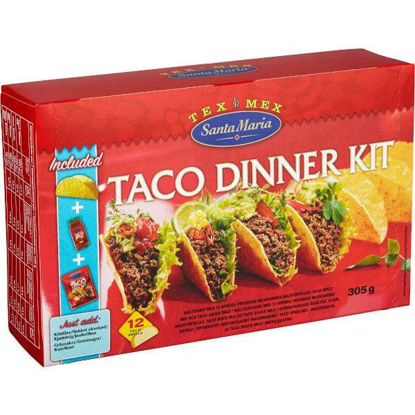 Santa Maria Taco Shells Dinner Kit