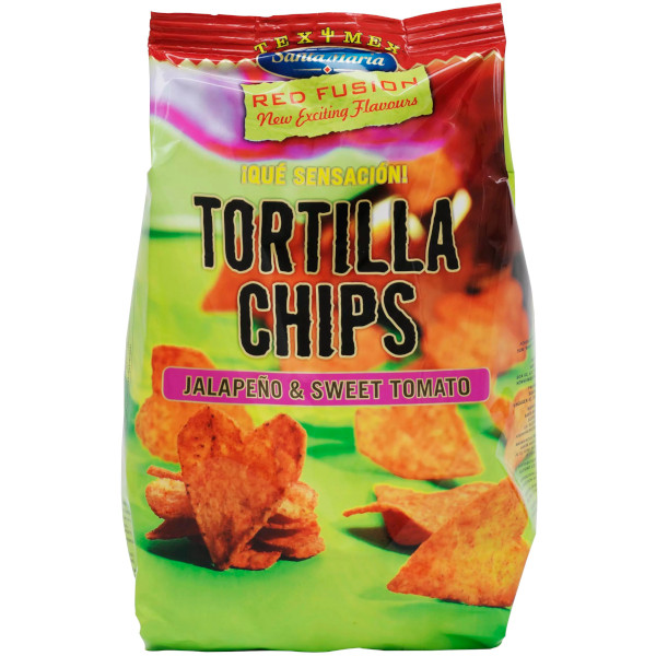 Santa Maria Tortillachips Jalapeño & Sweet Tomato