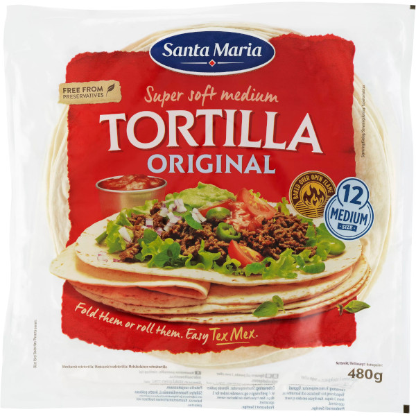 Santa Maria Tortilla Original Medium