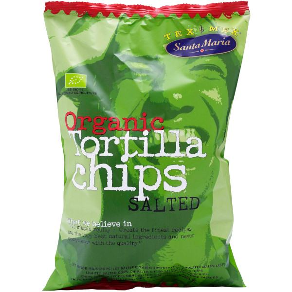 Santa Maria Tortillachips Salted Organic