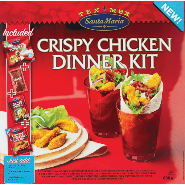 Santa Maria Crispy Chicken Dinner Kit