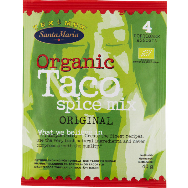 Santa Maria Kryddmix Taco Original Organic