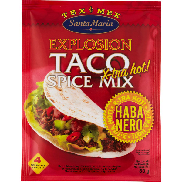 Santa Maria Kryddmix Taco Explosion