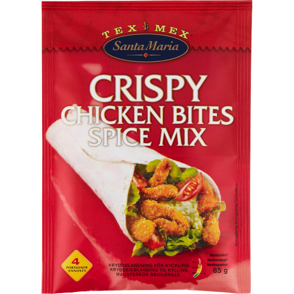 Santa Maria Kryddmix Crispy Chicken Bites