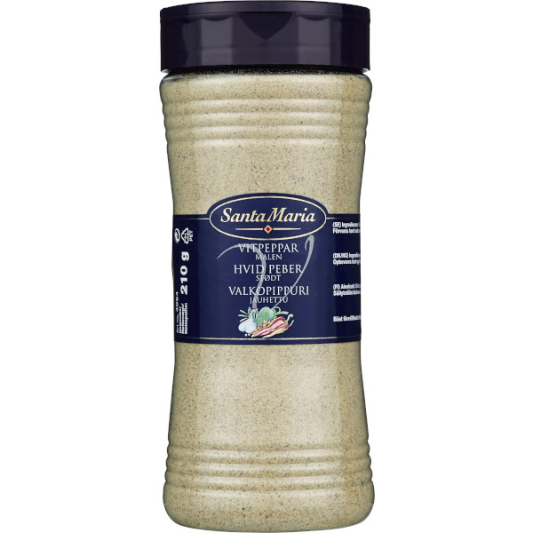 Santa Maria Vitpeppar Malen