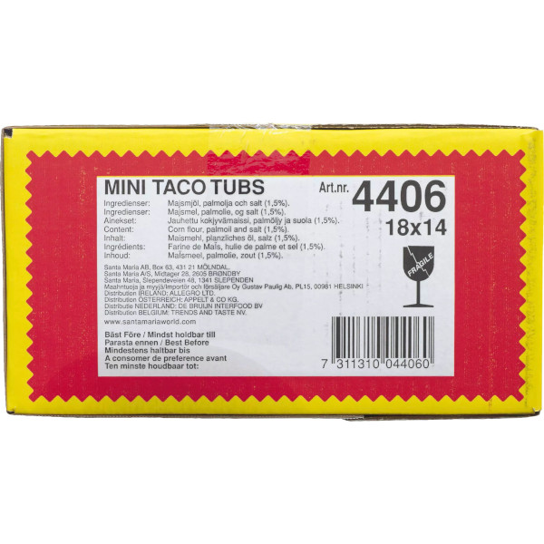 Santa Maria Mini Taco Tubs
