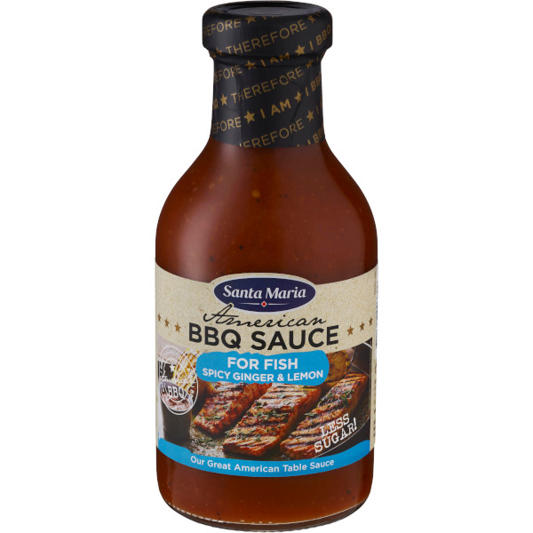 Santa Maria BBQ Sauce Fish Spicy Ginger & Lemon