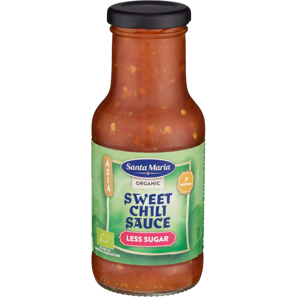 Santa Maria Sweet Chili Sauce Less Sugar Organic