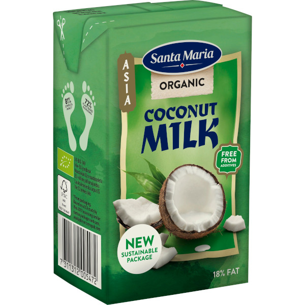 Santa Maria Coconut Milk Organic