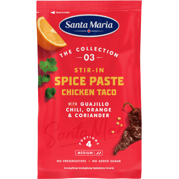 Santa Maria Kryddpasta Chicken Taco