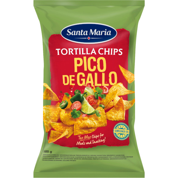 Santa Maria Tortilla Chips Pico De Gallo
