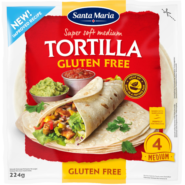 Santa Maria Tortilla Glutenfri Medium