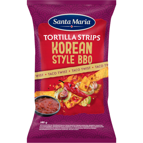 Santa Maria Tortilla Strips Korean Style BBQ
