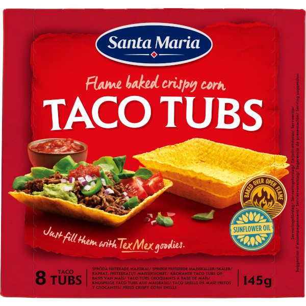 Santa Maria Taco Tubs