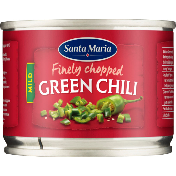 Santa Maria Green Chili Mild Finhackad
