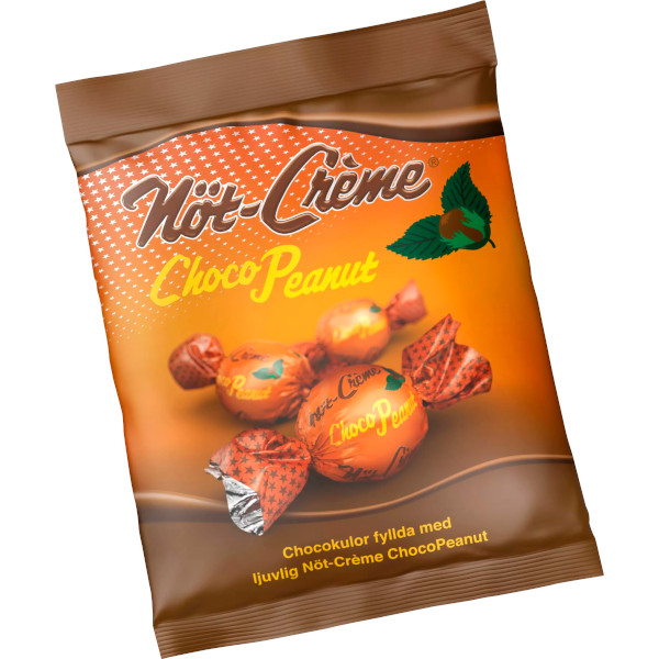 Nöt-Crème Chokladpralin Choco Peanut