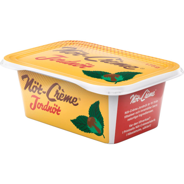 Nöt-Crème Hasselnötskräm Jordnöt
