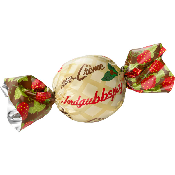 Nöt-Crème Chokladpralin Jordgubbspaj