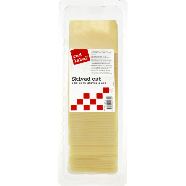 Red Label (Arla) Ost Skivad