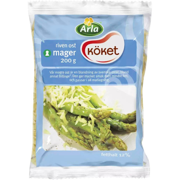 Arla Köket Riven Ost Mager