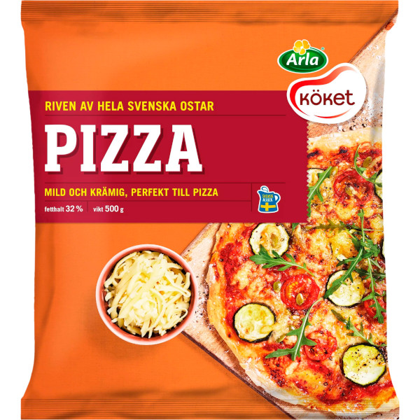Arla Köket Riven Ost Pizza