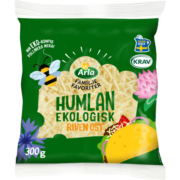 Arla Riven Ost Familjefavoriter Humlan Ekologisk