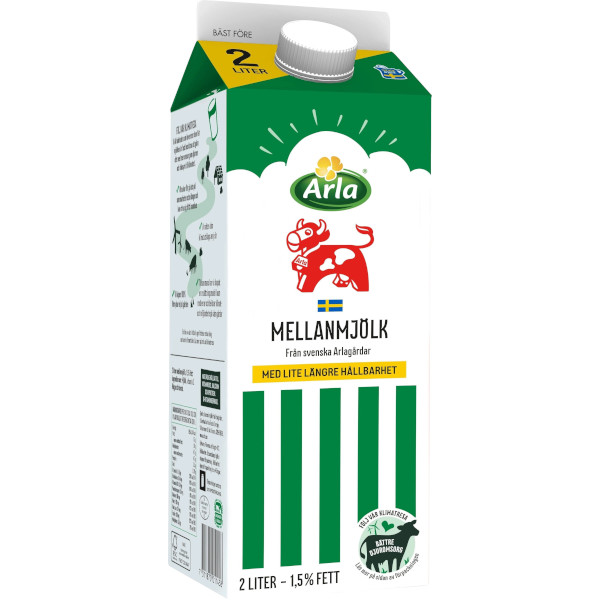 Arla Mellanmjölk ESL