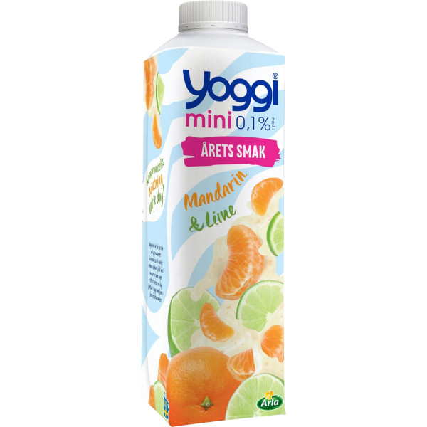 Yoggi Yoghurt Mini Mandarin & Lime