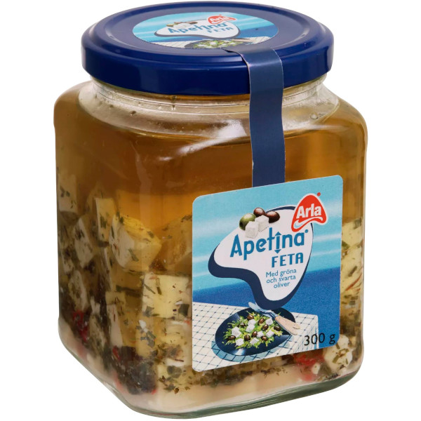 Apetina Feta Gröna & Svarta Oliver
