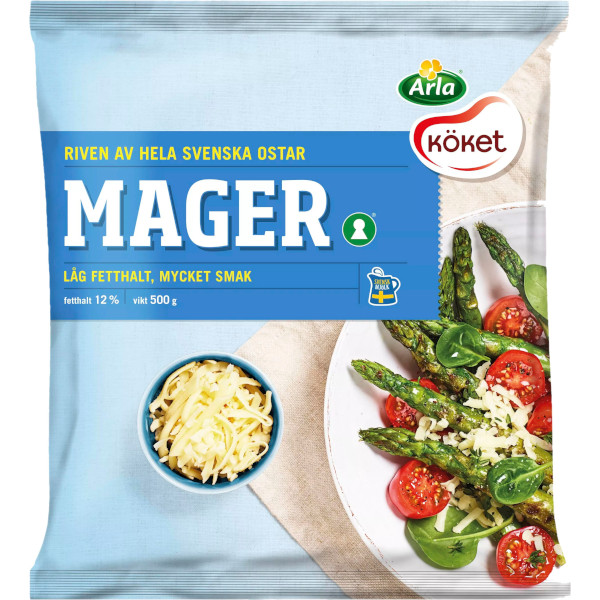 Arla Köket Riven Ost Mager