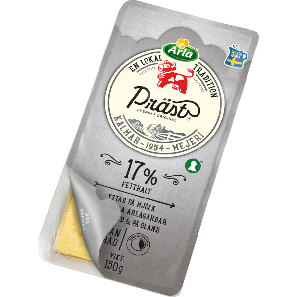 Arla Präst Mager Skivad