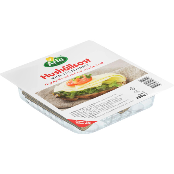 Arla Hushållsost Mager Skivad