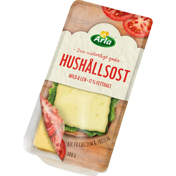 Arla Hushållsost Mager Skivad