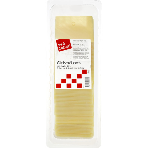 Red Label (Arla) Ost Skivad